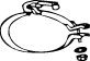FONOS 82524 Mounting Kit, silencer
